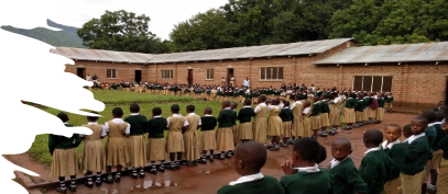Some of our boarding students at the primary school
